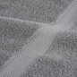 vidaXL Premium-Badetücher SOLUND 4 Stk. Grau 100x150 cm 600 g/m² vidaXL Premium-Badetücher SOLUND 4 Stk. Grau 100x150 cm 600 g/m²