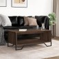 vidaXL Couchtisch Braun Eichen-Optik 100x51x40 cm Holzwerkstoff vidaXL Couchtisch Braun Eichen-Optik 100x51x40 cm Holzwerkstoff