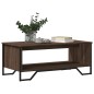 vidaXL Couchtisch Braun Eichen-Optik 100x51x40 cm Holzwerkstoff vidaXL Couchtisch Braun Eichen-Optik 100x51x40 cm Holzwerkstoff