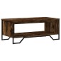 vidaXL Couchtisch Räuchereiche 100x51x40 cm Holzwerkstoff vidaXL Couchtisch Räuchereiche 100x51x40 cm Holzwerkstoff