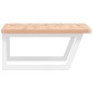 vidaXL Waschbeckenregal Wandmontage Stahl und Massivholz Buche vidaXL Waschbeckenregal Wandmontage Stahl und Massivholz Buche