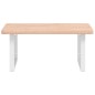 vidaXL Waschbeckenregal Wandmontage Stahl und Massivholz Buche vidaXL Waschbeckenregal Wandmontage Stahl und Massivholz Buche