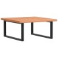 vidaXL Waschbeckenregal Wandmontage Stahl und Massivholz Buche vidaXL Waschbeckenregal Wandmontage Stahl und Massivholz Buche