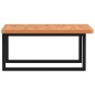 vidaXL Waschbeckenregal Wandmontage Stahl und Massivholz Buche vidaXL Waschbeckenregal Wandmontage Stahl und Massivholz Buche