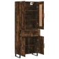 vidaXL Highboard Räuchereiche 69,5x34x180 cm Holzwerkstoff vidaXL Highboard Räuchereiche 69,5x34x180 cm Holzwerkstoff
