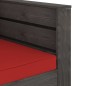 vidaXL 2-tlg. Garten-Lounge-Set mit Kissen Grau Imprägniertes Holz vidaXL 2-tlg. Garten-Lounge-Set mit Kissen Grau Imprägniertes Holz