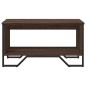 vidaXL Couchtisch Braun Eichen-Optik 75x51x40 cm Holzwerkstoff