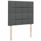 vidaXL Boxspringbett mit Matratze Dunkelgrau 120x200 cm Stoff vidaXL Boxspringbett mit Matratze Dunkelgrau 120x200 cm Stoff