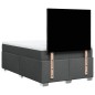 vidaXL Boxspringbett mit Matratze Dunkelgrau 120x200 cm Stoff vidaXL Boxspringbett mit Matratze Dunkelgrau 120x200 cm Stoff