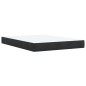 vidaXL Boxspringbett mit Matratze Schwarz 140x200 cm Samt vidaXL Boxspringbett mit Matratze Schwarz 140x200 cm Samt