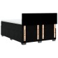 vidaXL Boxspringbett mit Matratze Schwarz 160x200 cm Samt vidaXL Boxspringbett mit Matratze Schwarz 160x200 cm Samt
