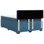 vidaXL Boxspringbett mit Matratze Dunkelblau 140x200 cm Samt vidaXL Boxspringbett mit Matratze Dunkelblau 140x200 cm Samt