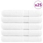 vidaXL Premium-Saunatücher SOLUND 25 Stk Weiß 80x200 cm 600 g/m² vidaXL Premium-Saunatücher SOLUND 25 Stk Weiß 80x200 cm 600 g/m²