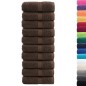vidaXL Premium-Seiftücher SOLUND 10 Stk. Braun 30x30 cm 600 g/m² vidaXL Premium-Seiftücher SOLUND 10 Stk. Braun 30x30 cm 600 g/m²