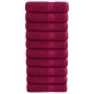 vidaXL Premium-Badetücher SOLUND 10 Stk. Bordeaux 100x150cm 600 g/m² vidaXL Premium-Badetücher SOLUND 10 Stk. Bordeaux 100x150cm 600 g/m²