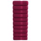 vidaXL Premium-Gästetücher SOLUND 10 Stk. Bordeaux 30x50 cm 600 g/m² vidaXL Premium-Gästetücher SOLUND 10 Stk. Bordeaux 30x50 cm 600 g/m²