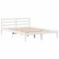 vidaXL Massivholzbett ohne Matratze Weiß 120x190 cm Kiefernholz vidaXL Massivholzbett ohne Matratze Weiß 120x190 cm Kiefernholz