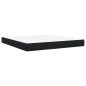 vidaXL Boxspringbett mit Matratze Schwarz 180x200 cm Samt vidaXL Boxspringbett mit Matratze Schwarz 180x200 cm Samt