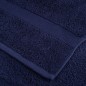 vidaXL Premium-Handtücher SOLUND 2 Stk. Marineblau 100x200 cm 600 g/m² vidaXL Premium-Handtücher SOLUND 2 Stk. Marineblau 100x200 cm 600 g/m²
