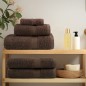 vidaXL Premium-Badetücher SOLUND 10 Stk. Braun 100x150 cm 600 g/m² vidaXL Premium-Badetücher SOLUND 10 Stk. Braun 100x150 cm 600 g/m²
