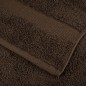 vidaXL Premium-Badetücher SOLUND 10 Stk. Braun 100x150 cm 600 g/m² vidaXL Premium-Badetücher SOLUND 10 Stk. Braun 100x150 cm 600 g/m²