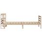 vidaXL Massivholzbett ohne Matratze 100x200 cm Kiefernholz vidaXL Massivholzbett ohne Matratze 100x200 cm Kiefernholz