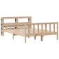 vidaXL Massivholzbett ohne Matratze 150x200 cm Kiefernholz vidaXL Massivholzbett ohne Matratze 150x200 cm Kiefernholz