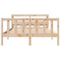 vidaXL Massivholzbett ohne Matratze 150x200 cm Kiefernholz vidaXL Massivholzbett ohne Matratze 150x200 cm Kiefernholz