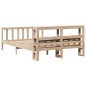 vidaXL Massivholzbett ohne Matratze 150x200 cm Kiefernholz vidaXL Massivholzbett ohne Matratze 150x200 cm Kiefernholz