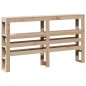 vidaXL Massivholzbett ohne Matratze 150x200 cm Kiefernholz vidaXL Massivholzbett ohne Matratze 150x200 cm Kiefernholz
