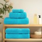 vidaXL Premium-Duschtücher SOLUND 10 Stk. Türkis 70x140 cm 600 g/m² vidaXL Premium-Duschtücher SOLUND 10 Stk. Türkis 70x140 cm 600 g/m²