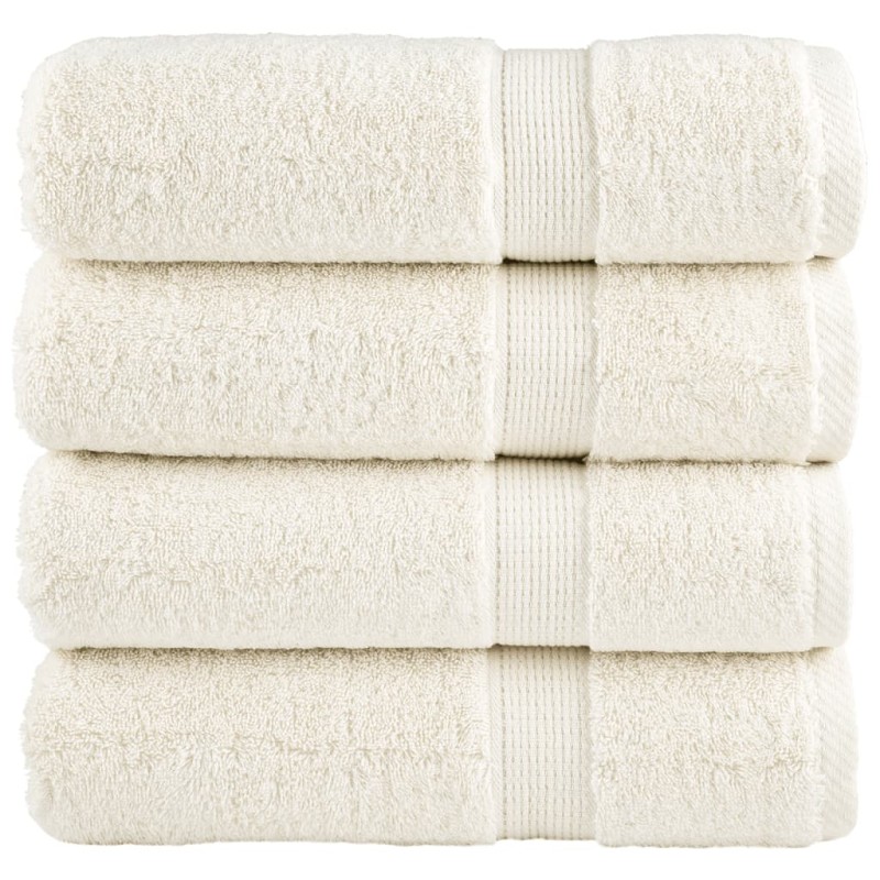 vidaXL Premium-Badetücher SOLUND 4 Stk. 100x150 cm 600 g/m² vidaXL Premium-Badetücher SOLUND 4 Stk. 100x150 cm 600 g/m²