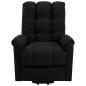 vidaXL Massagesessel mit Aufstehhilfe Schwarz Stoff vidaXL Massagesessel mit Aufstehhilfe Schwarz Stoff