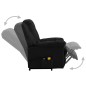 vidaXL Massagesessel mit Aufstehhilfe Schwarz Stoff vidaXL Massagesessel mit Aufstehhilfe Schwarz Stoff