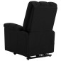 vidaXL Massagesessel mit Aufstehhilfe Schwarz Stoff vidaXL Massagesessel mit Aufstehhilfe Schwarz Stoff