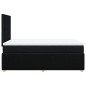 vidaXL Boxspringbett mit Matratze Schwarz 120x200 cm Stoff vidaXL Boxspringbett mit Matratze Schwarz 120x200 cm Stoff