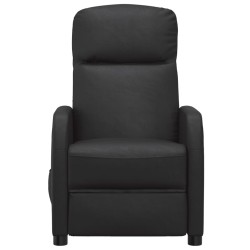 Relaxsessel Schwarz Kunstleder