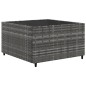 vidaXL 10-tlg. Garten-Sofagarnitur mit Kissen Grau Poly Rattan vidaXL 10-tlg. Garten-Sofagarnitur mit Kissen Grau Poly Rattan