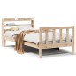 vidaXL Massivholzbett ohne Matratze 75x190 cm Kiefernholz vidaXL Massivholzbett ohne Matratze 75x190 cm Kiefernholz