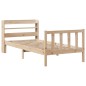 vidaXL Massivholzbett ohne Matratze 75x190 cm Kiefernholz vidaXL Massivholzbett ohne Matratze 75x190 cm Kiefernholz