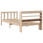vidaXL Massivholzbett ohne Matratze 75x190 cm Kiefernholz vidaXL Massivholzbett ohne Matratze 75x190 cm Kiefernholz