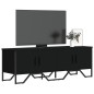 vidaXL TV-Schrank Schwarz 122x34x41 cm Holzwerkstoff vidaXL TV-Schrank Schwarz 122x34x41 cm Holzwerkstoff