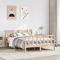 vidaXL Massivholzbett ohne Matratze 135x190 cm Kiefernholz vidaXL Massivholzbett ohne Matratze 135x190 cm Kiefernholz