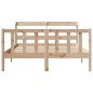 vidaXL Massivholzbett ohne Matratze 135x190 cm Kiefernholz vidaXL Massivholzbett ohne Matratze 135x190 cm Kiefernholz