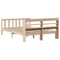 vidaXL Massivholzbett ohne Matratze 135x190 cm Kiefernholz vidaXL Massivholzbett ohne Matratze 135x190 cm Kiefernholz