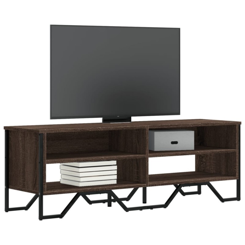 vidaXL TV-Schrank Braun Eichen-Optik 122x34x41 cm Holzwerkstoff vidaXL TV-Schrank Braun Eichen-Optik 122x34x41 cm Holzwerkstoff