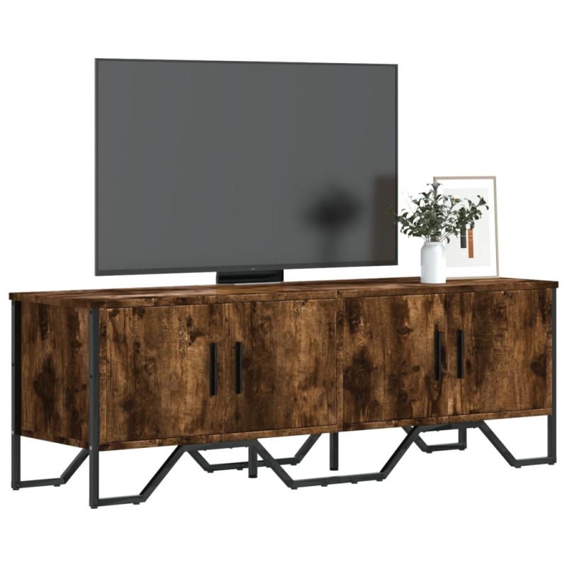 vidaXL TV-Schrank Räuchereiche 122x34x41 cm Holzwerkstoff vidaXL TV-Schrank Räuchereiche 122x34x41 cm Holzwerkstoff