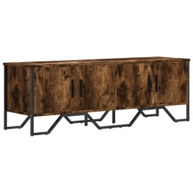 vidaXL TV-Schrank Räuchereiche 122x34x41 cm Holzwerkstoff