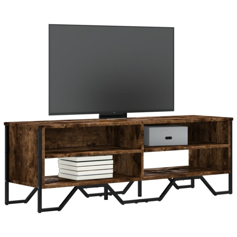 vidaXL TV-Schrank Räuchereiche 122x34x41 cm Holzwerkstoff vidaXL TV-Schrank Räuchereiche 122x34x41 cm Holzwerkstoff