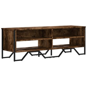 vidaXL TV-Schrank Räuchereiche 122x34x41 cm Holzwerkstoff